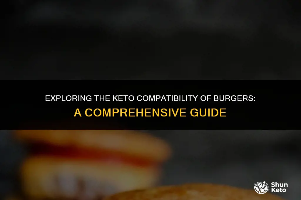 is burger keto friendly
