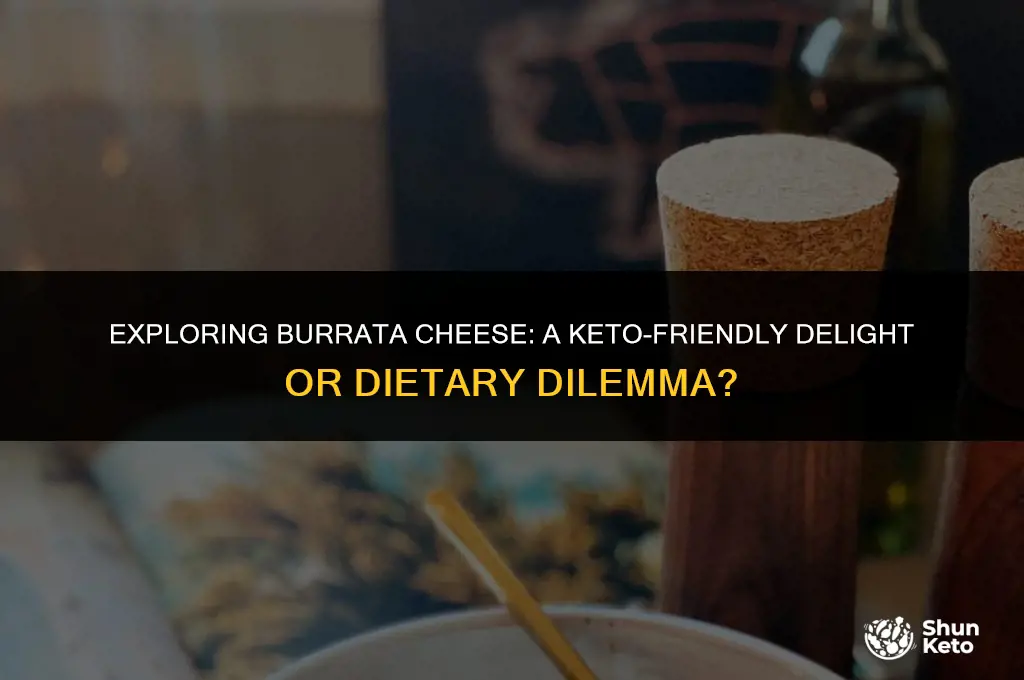 is burrata cheese keto friendly