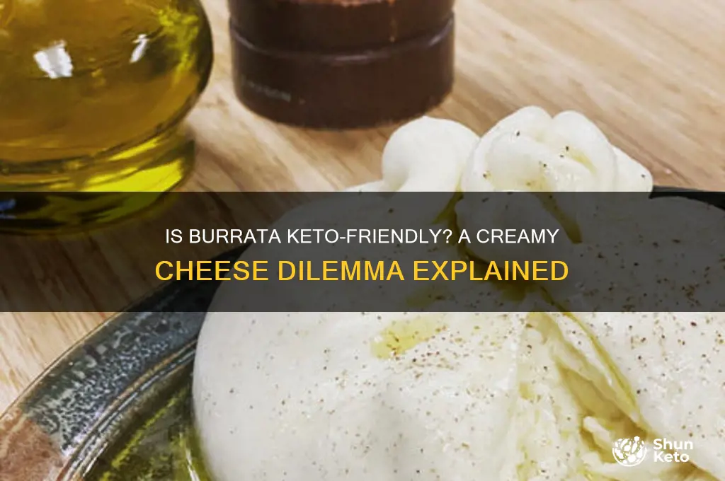is burrata keto
