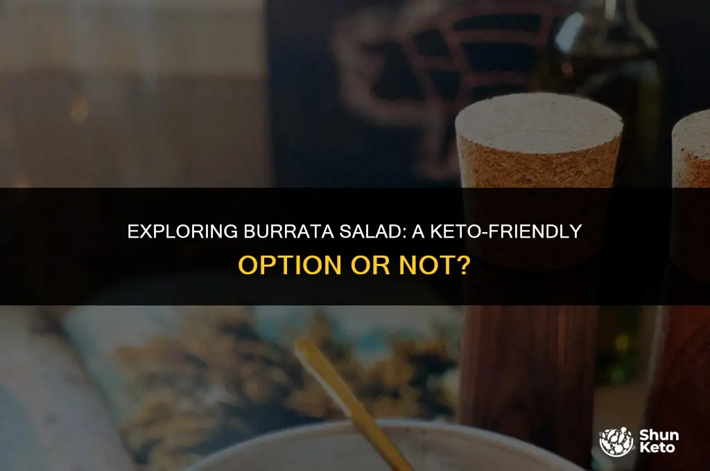 is burrata salad keto friendly