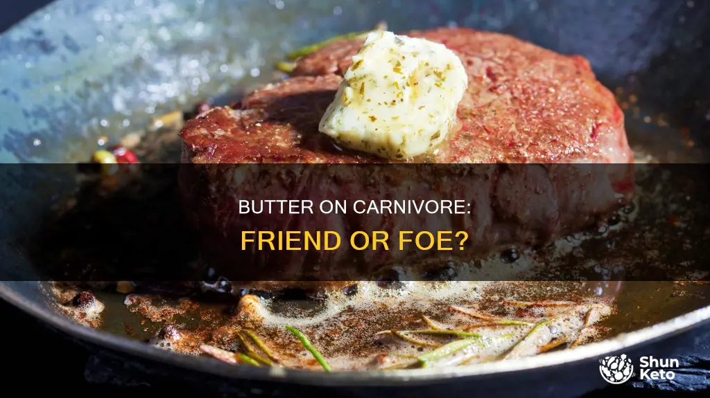 is butter acceptable on carnivore diet
