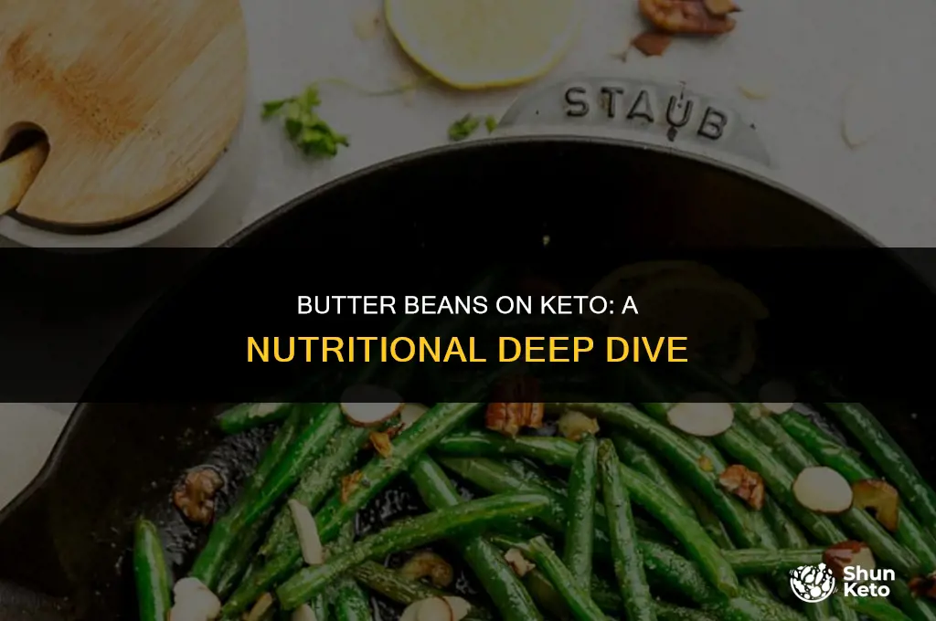 is butter beans keto friendly