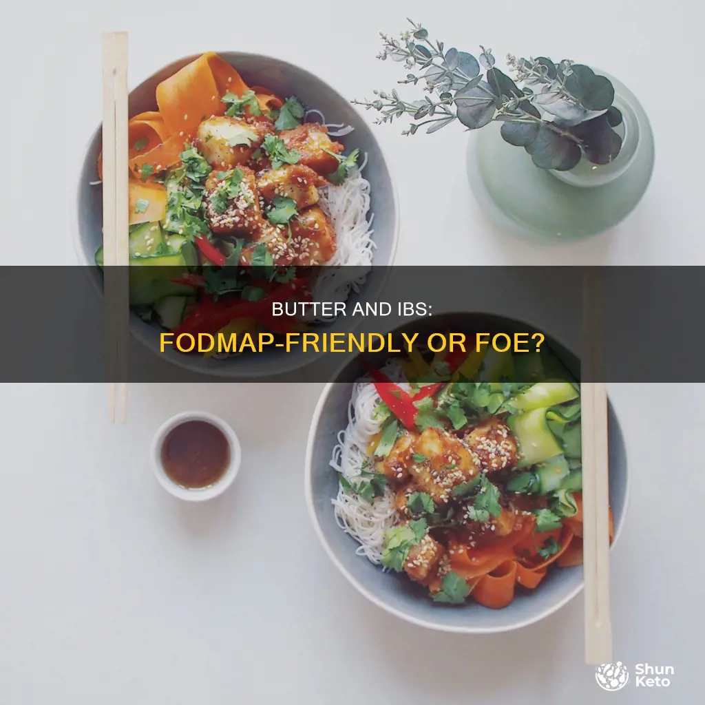 is butter ok ibs diet fodmap