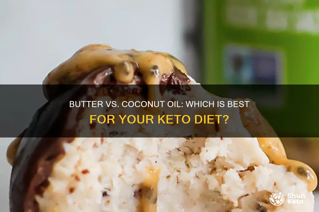 is butter or coconut oil better for keto