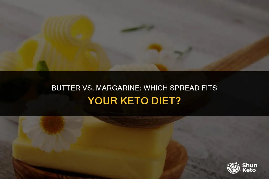 is butter or margarine keto friendly
