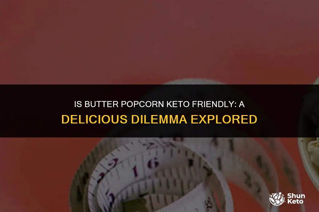 is butter popcorn keto friendly