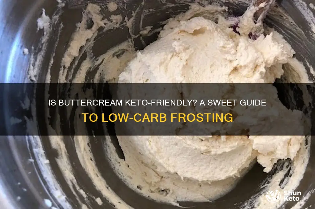 is buttercream keto