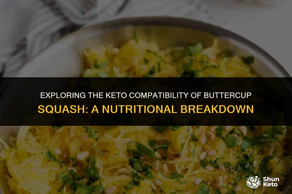 is buttercup squash keto friendly