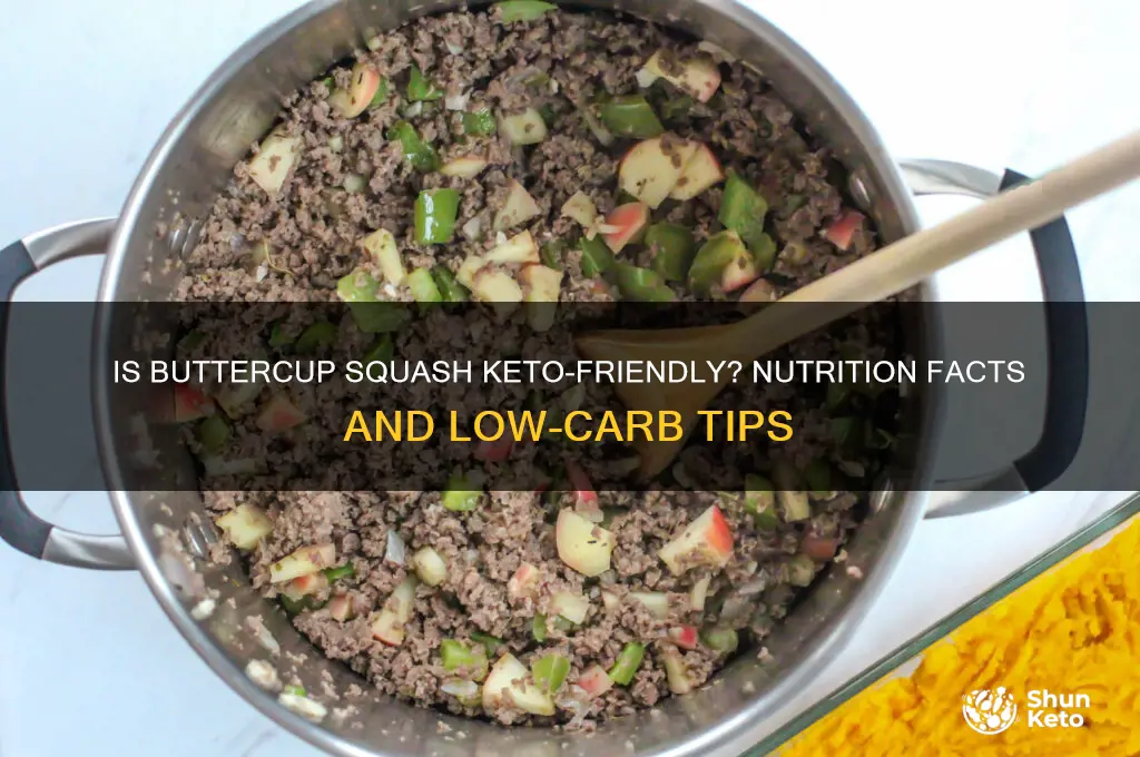 is buttercup squash keto