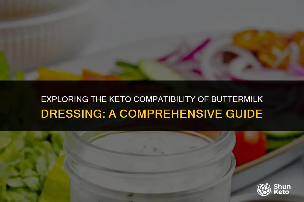 is buttermilk dressing keto friendly