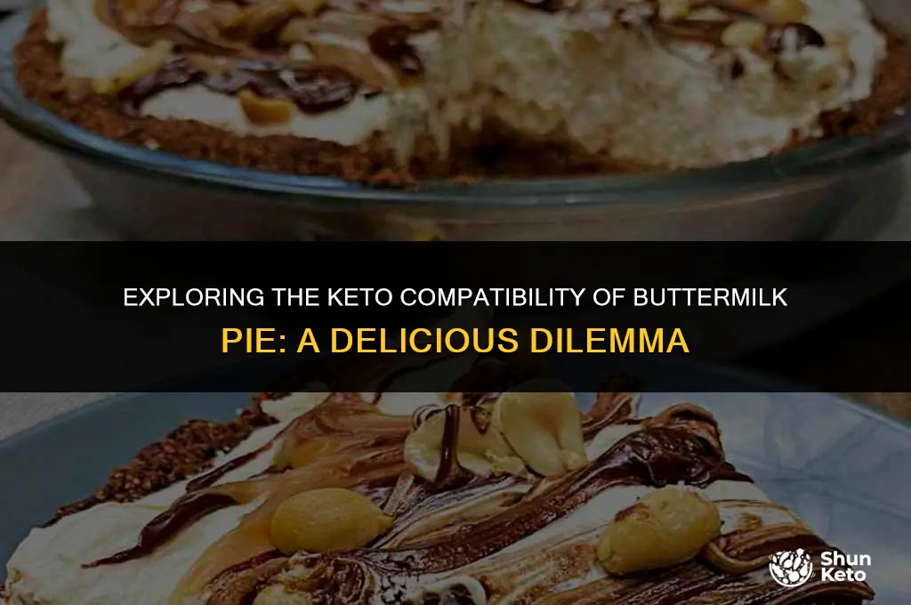is buttermilk pie keto friendly