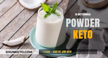 Is Buttermilk Powder Keto-Friendly? A Low-Carb Diet Analysis