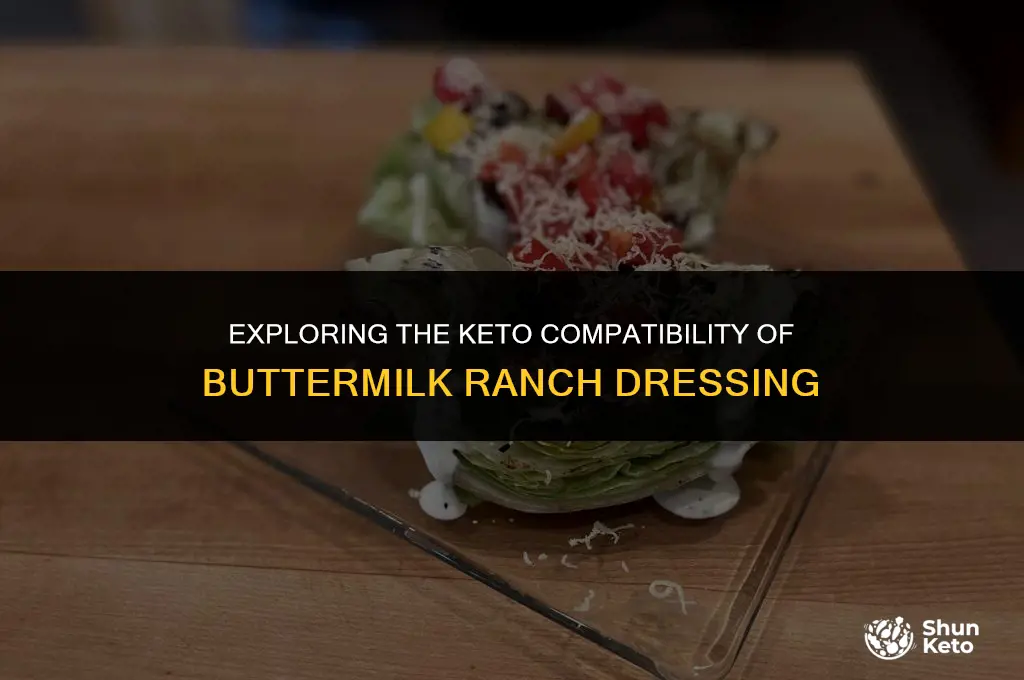 is buttermilk ranch keto friendly
