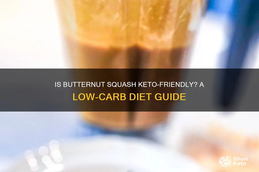 is butternut keto