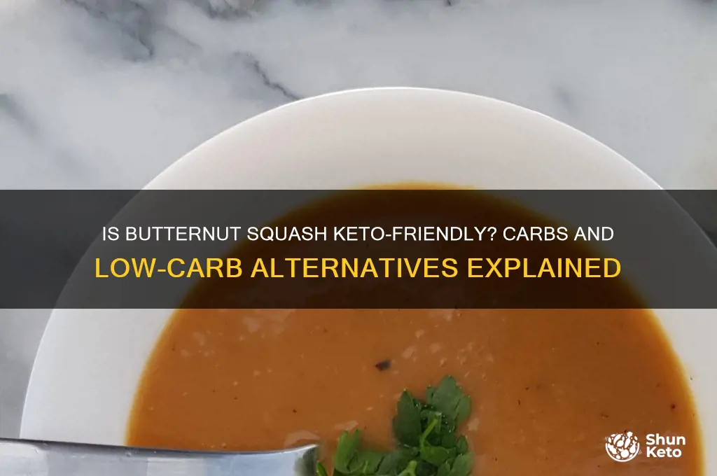 is butternut squash low keto
