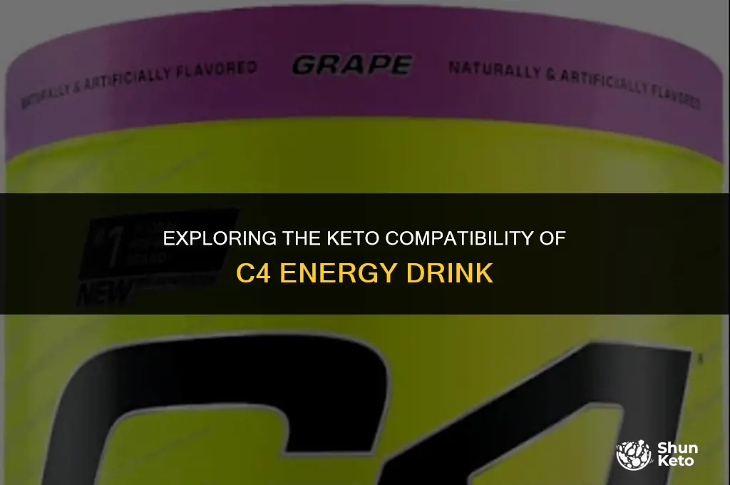 is c4 energy drink keto friendly