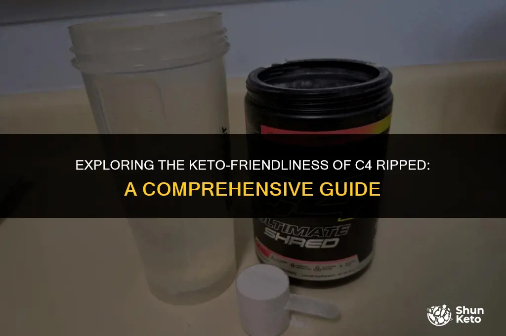 is c4 ripped keto friendly