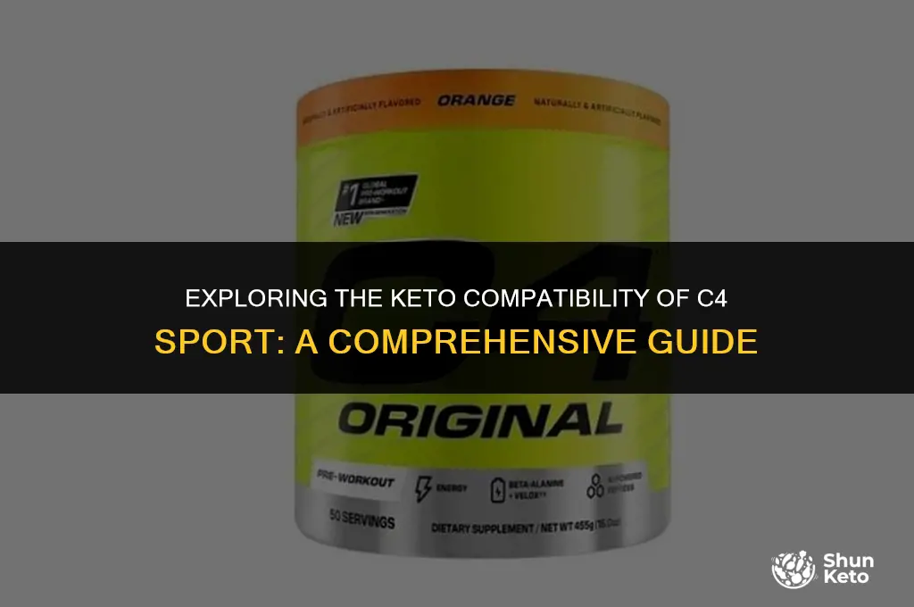 is c4 sport keto friendly