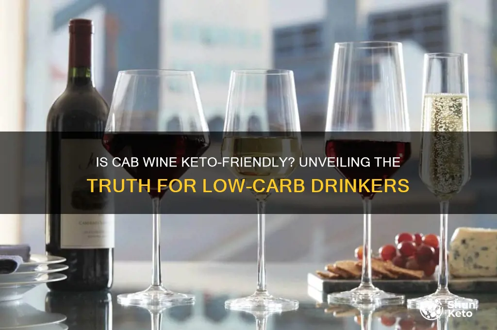 is cab wine keto