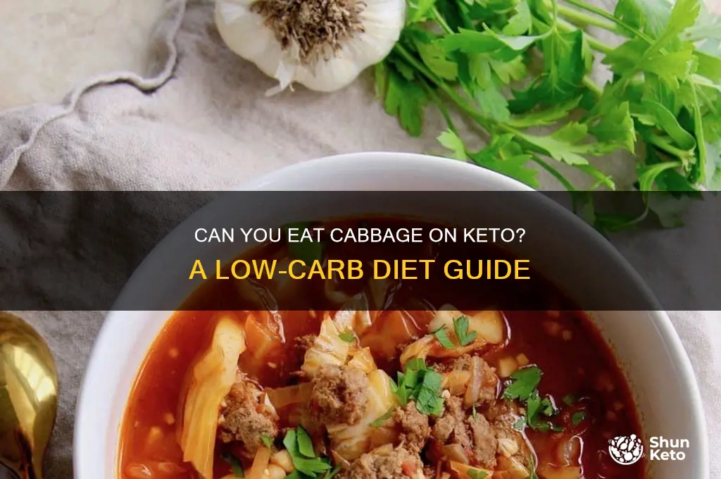 is cabbage allowed on a keto diet