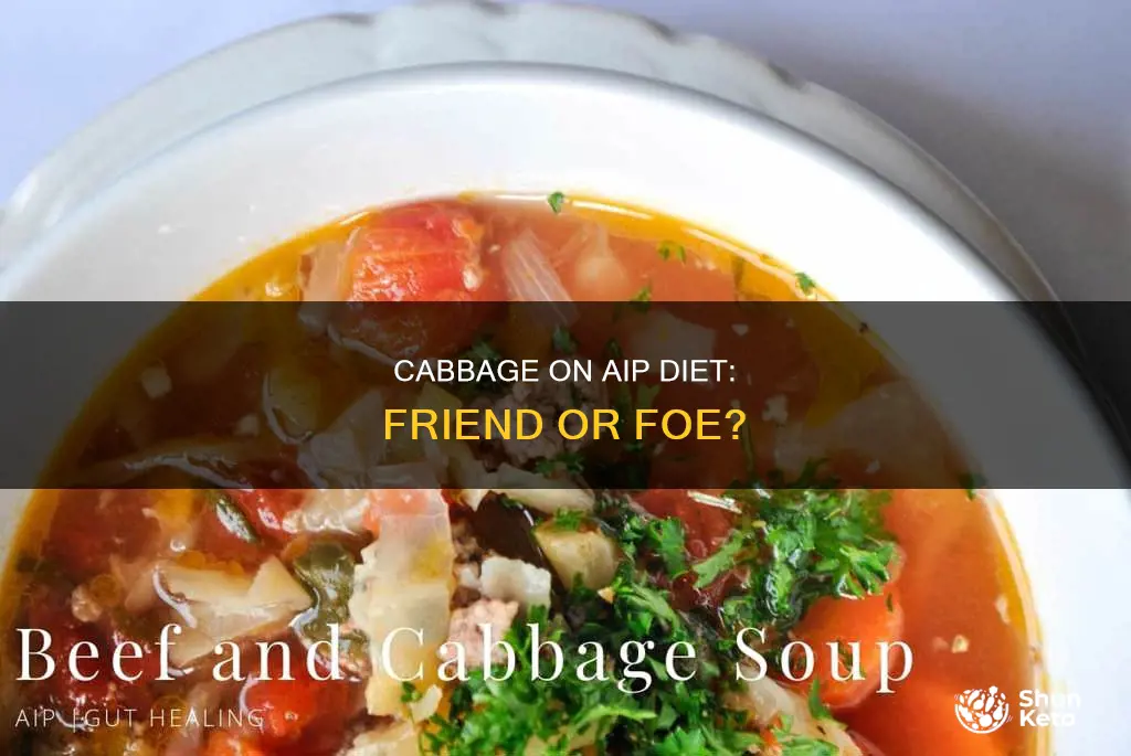 is cabbage allowed on aip diet