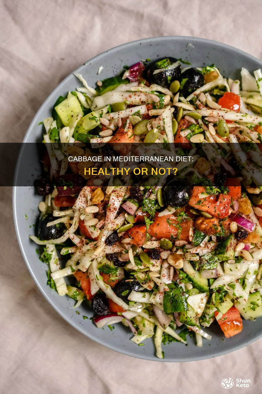 is cabbage on the mediterranean diet