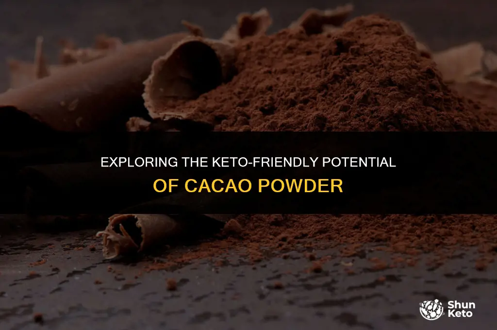 is cacao powder keto friendly