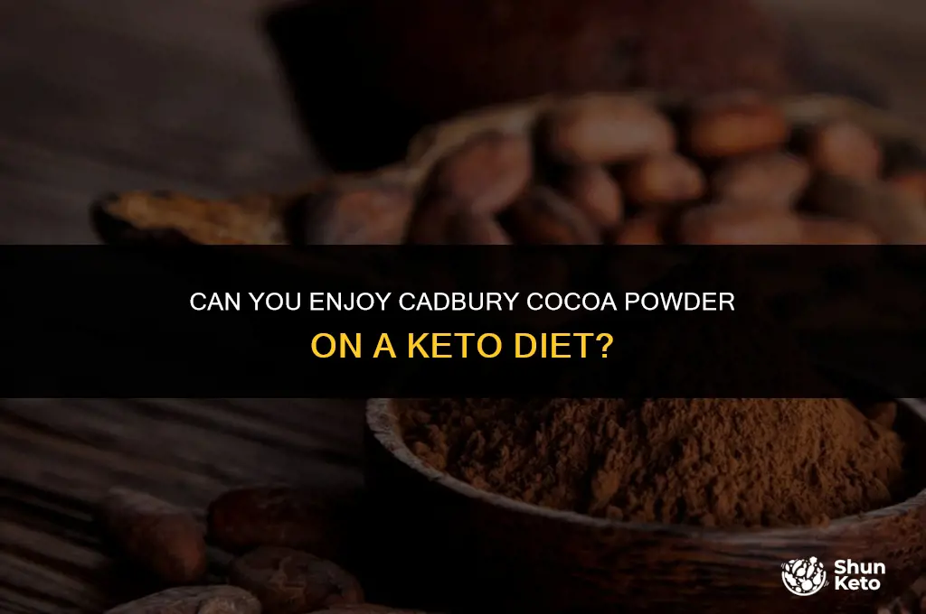 is cadbury cocoa powder keto friendly