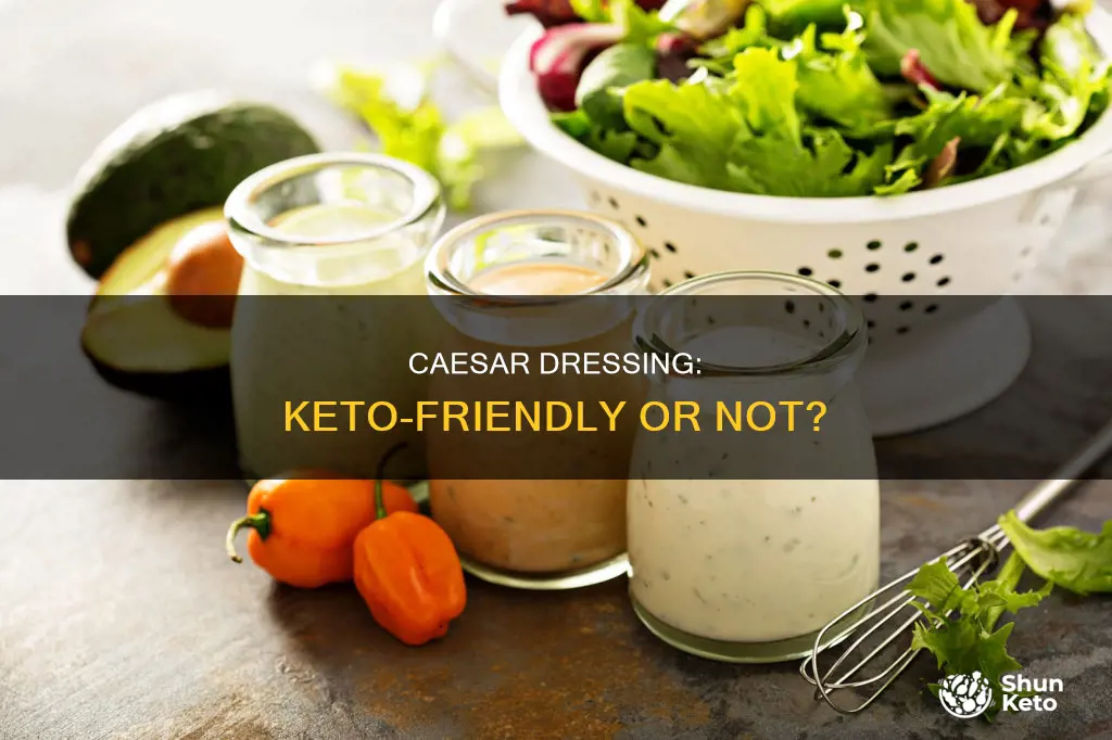 is caesar dressing keto approved