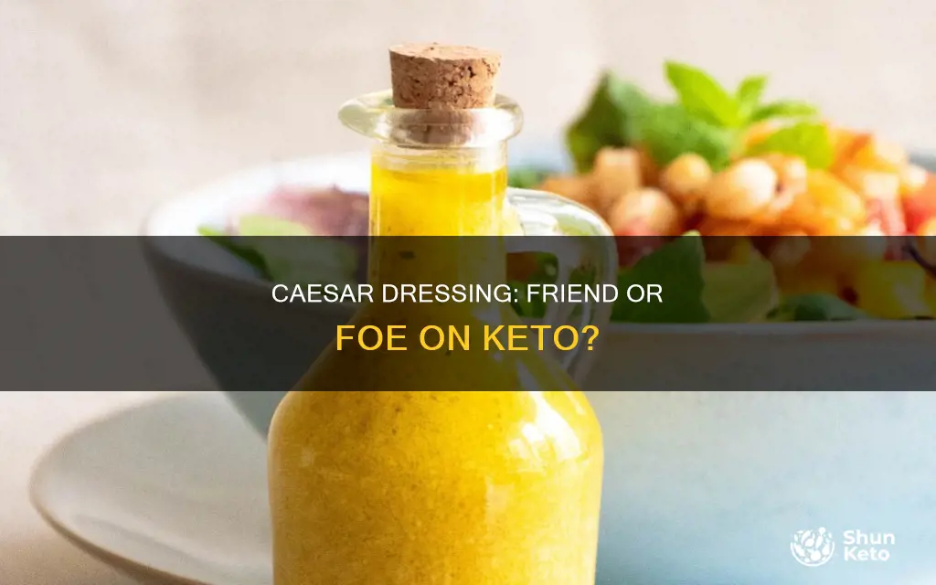 is caesar dressing okay on keto