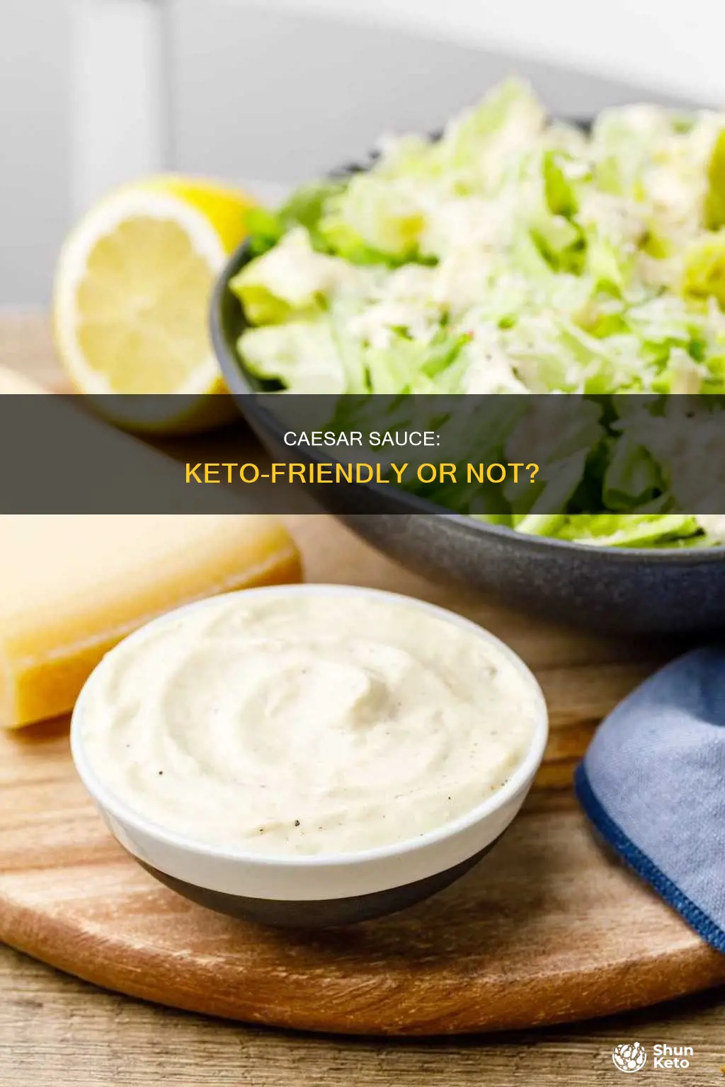 is caesar sauce keto