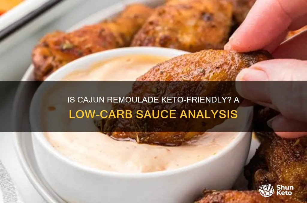 is cajun remoulade keto
