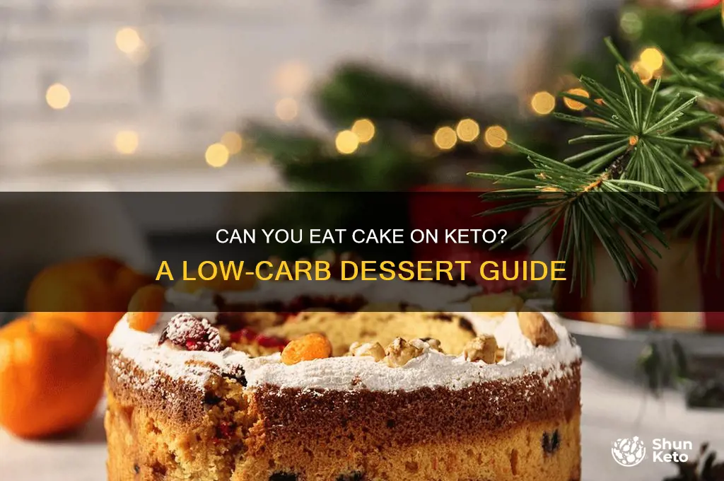 is cake keto