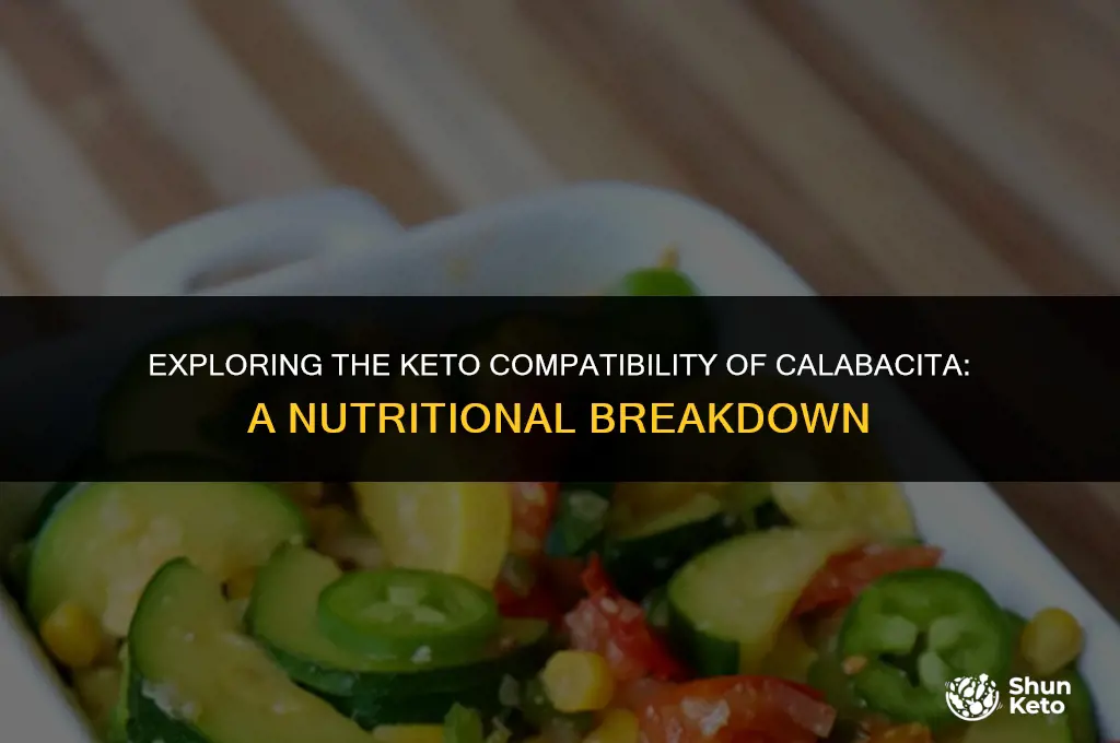 is calabacita keto friendly