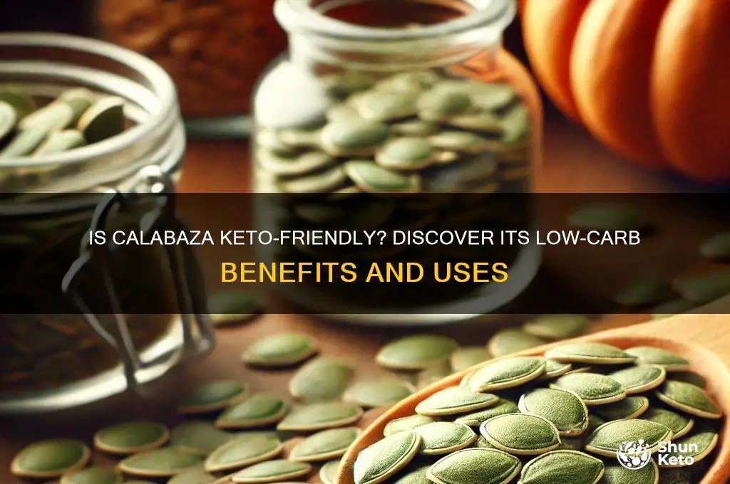 is calabaza keto