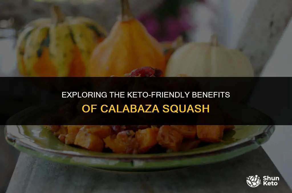 is calabaza squash keto friendly