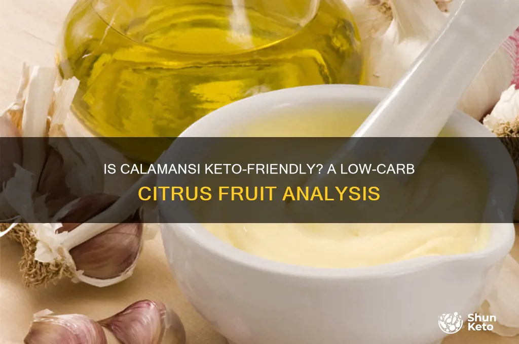 is calamansi keto