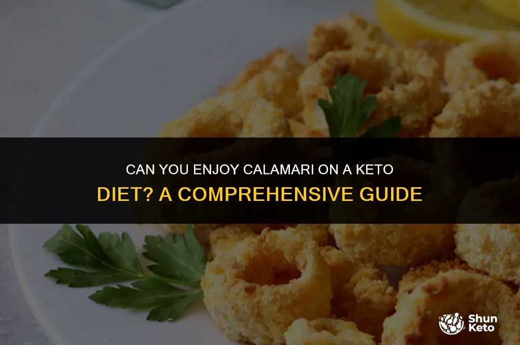 is calamari keto friendly