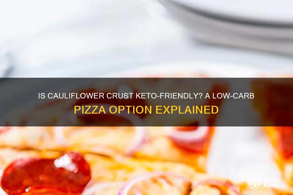 is califlower crust keto