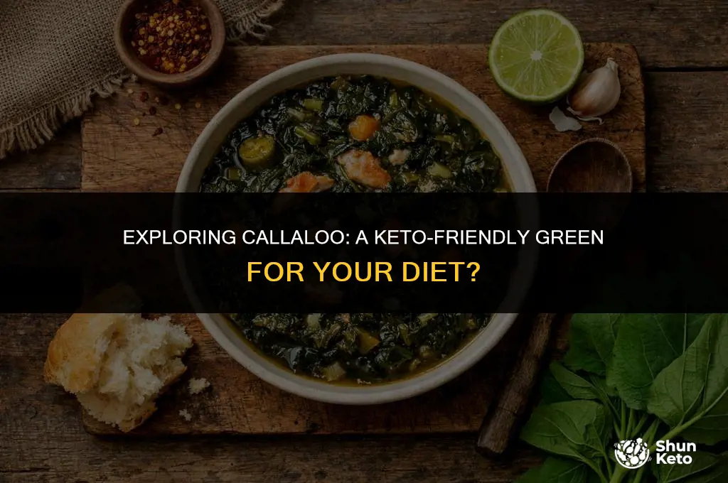 is callaloo keto friendly