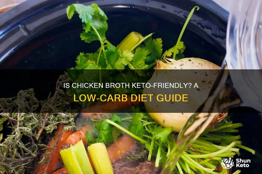is can chicken broth keto