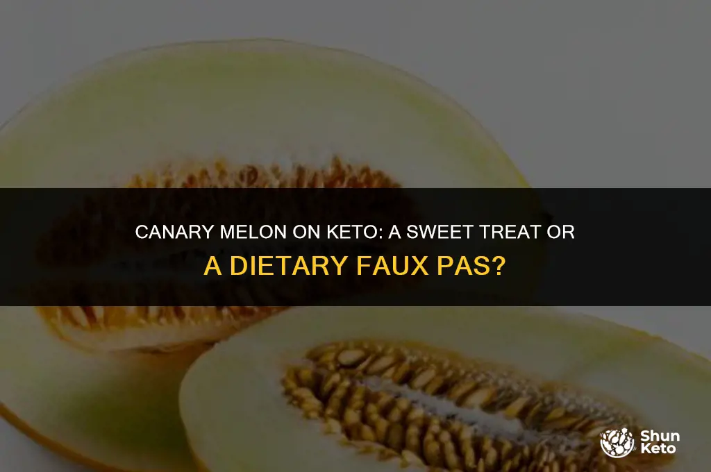 is canary melon keto friendly
