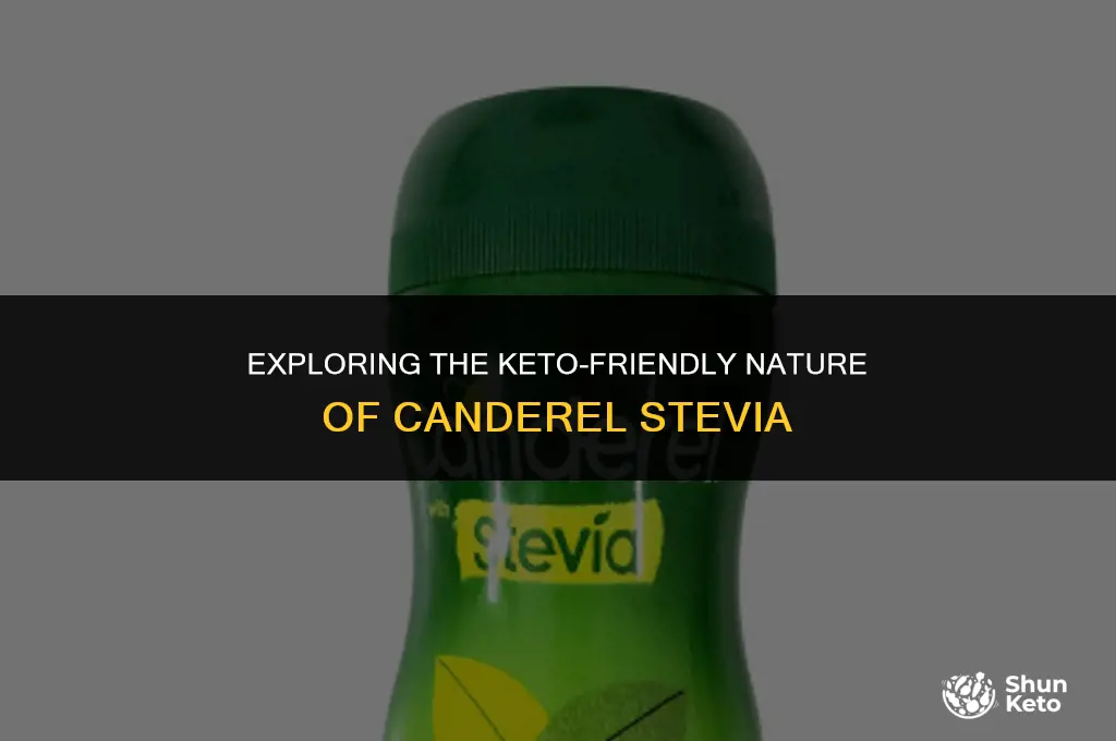 is canderel stevia keto friendly