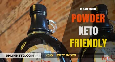 Exploring the Keto Compatibility of Cane Syrup Powder