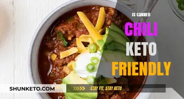 Exploring the Keto Compatibility of Canned Chili: A Nutritional Breakdown
