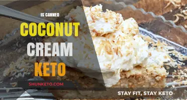 Is Canned Coconut Cream Keto-Friendly? A Low-Carb Diet Analysis