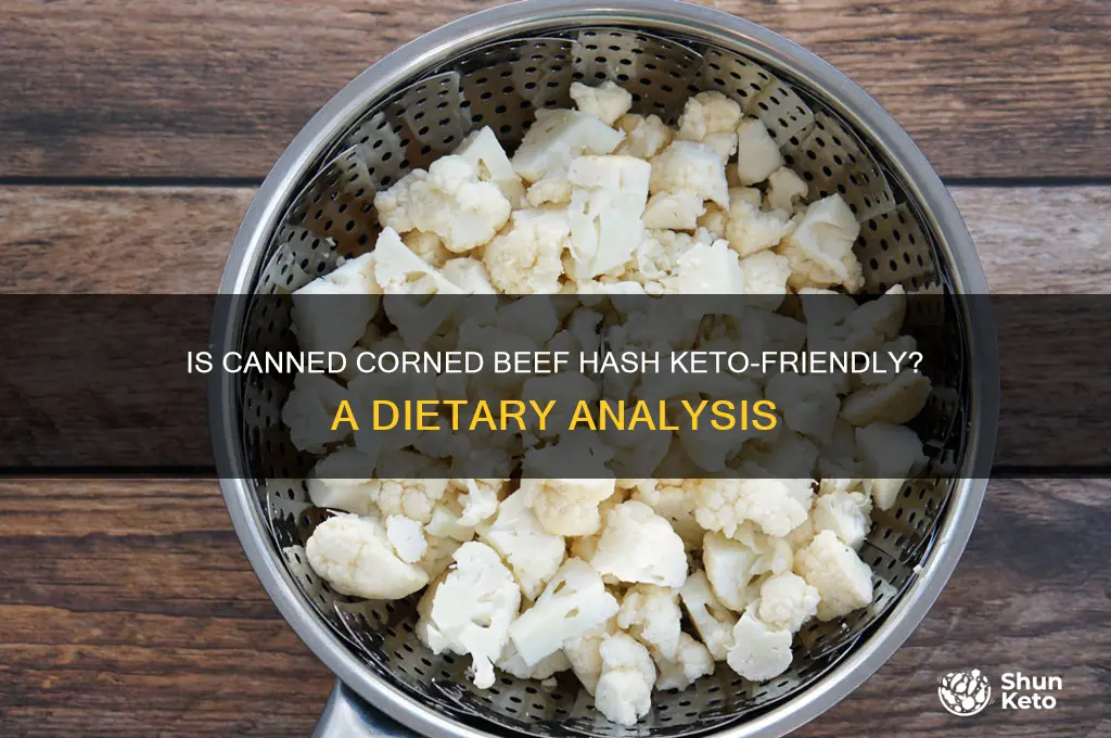 is canned corned beef hash keto