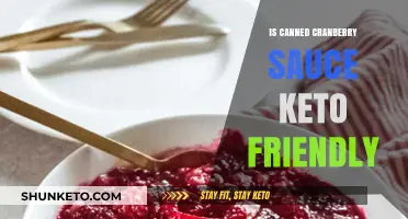 Keto Cranberry Conundrum: Is Canned Sauce a Fit?