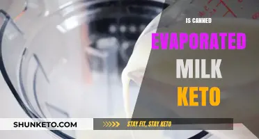 Is Canned Evaporated Milk Keto-Friendly? A Dietary Analysis