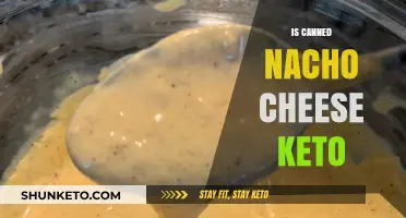 Is Canned Nacho Cheese Keto-Friendly? A Dietary Deep Dive